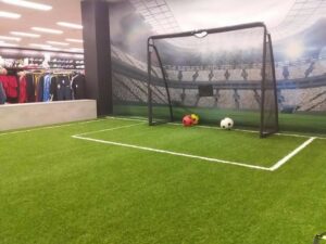 Indoor sportveld met Royal Grass® Wave kunstgras